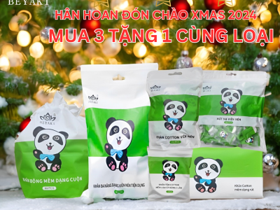 Beyaki Khuyến Mãi Giáng Sinh 2024 – Mua 3 Tặng 1 Cùng Loại!