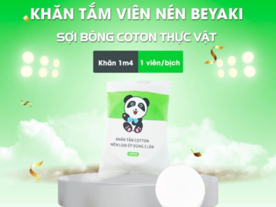 Khăn Tắm Nén Cao Cấp: Phụ Kiện Du Lịch Không Thể Thiếu!