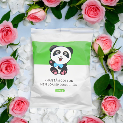 Khăn tắm nén cotton 100cm Beyaki