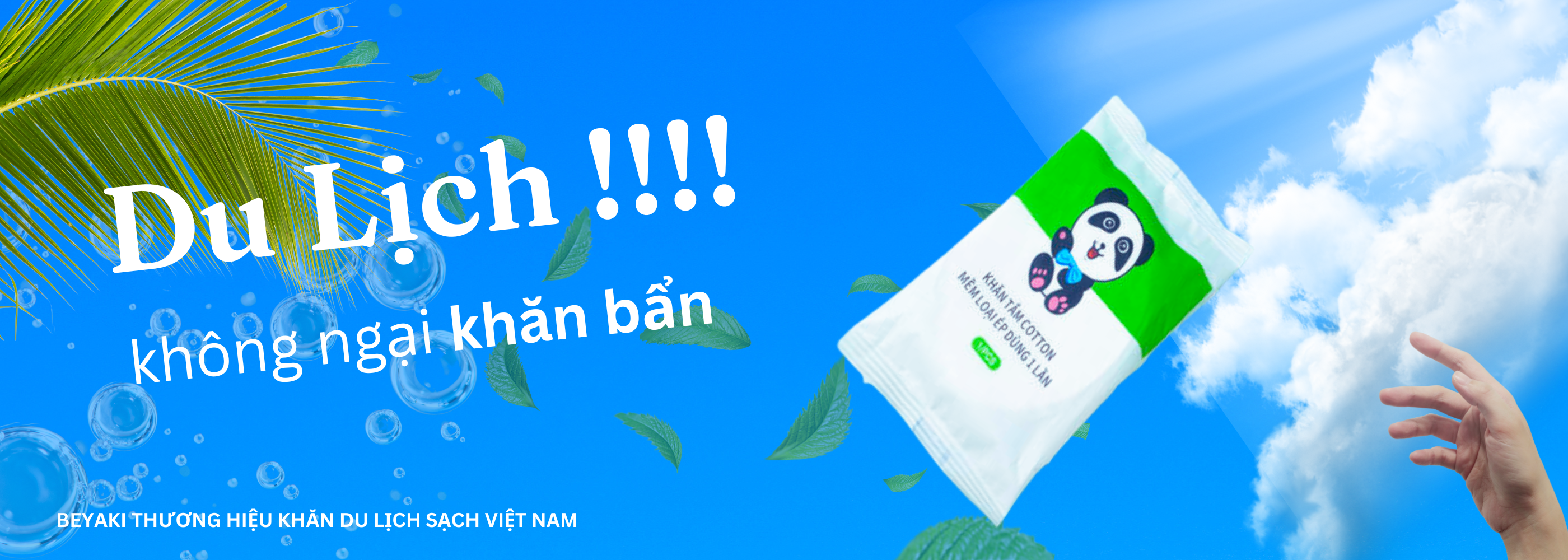 Khăn tắm nén Beyaki phù hợp với những người có làn da nhạy cảm