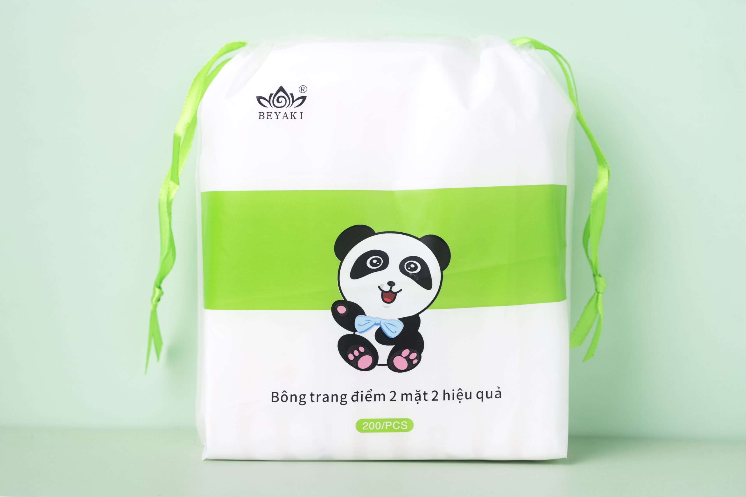 Review bông tẩy trang Beyaki - Đánh giá chân thật từ người dùng 3 Bông cotton Beyaki được đóng gói trong túi rút tiện lợi. Ảnh : nguồn Beyaki