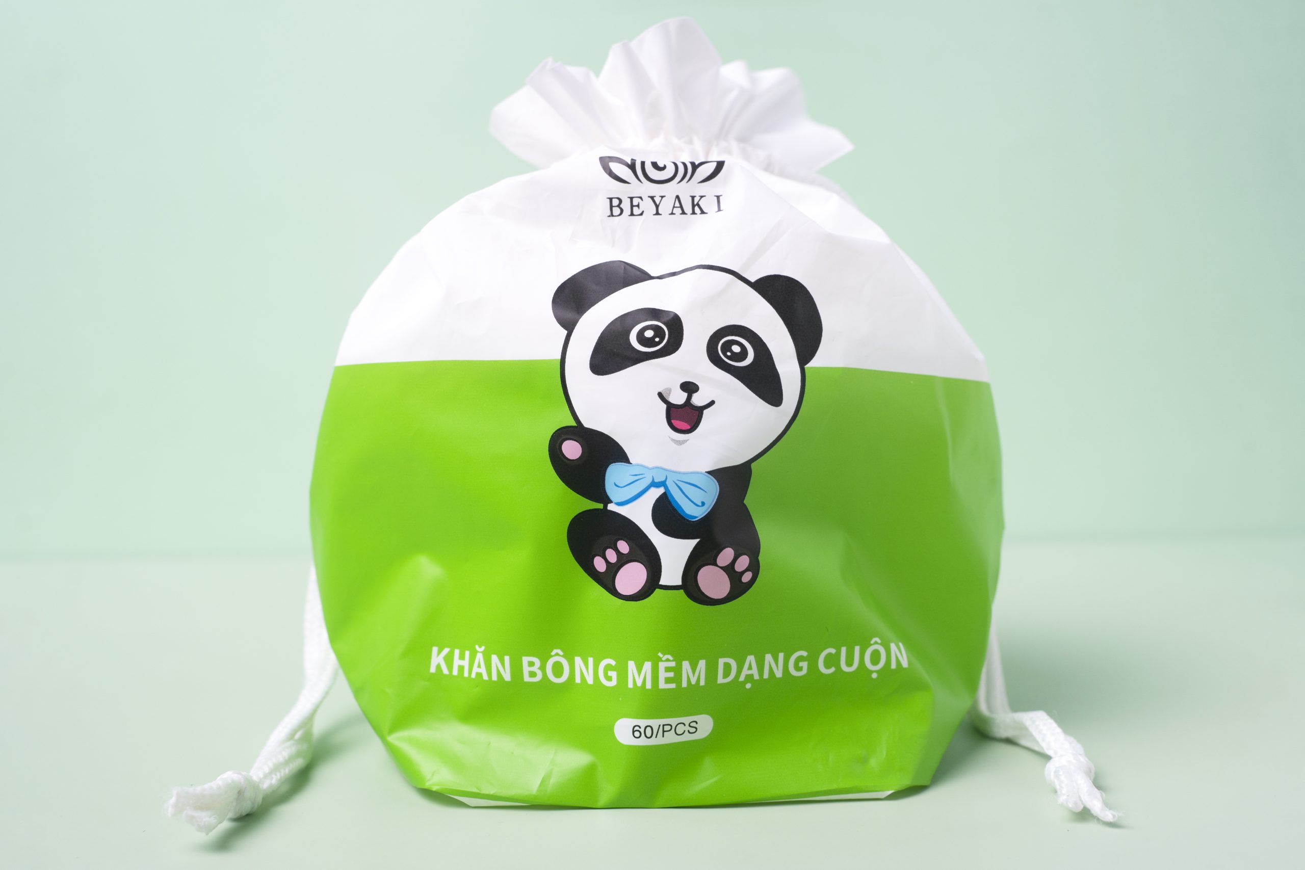 Chọn khăn giấy khô đa năng hay khăn khô Cotton? 1 Khăn cuộn cotton Beyaki được may từ 100% vải cotton