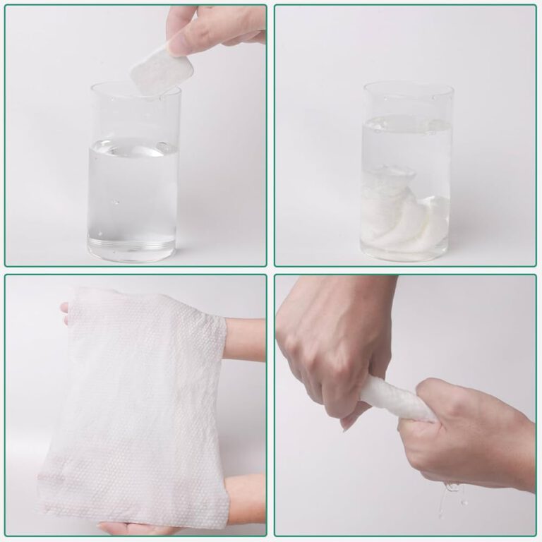 Top Những Khăn Nén Dạng Viên Tốt Nhất 2024 – Tiện Lợi và Hiệu Quả 2 Khăn nén dạng viên dễ dàng sử dụng chỉ cần cho viên khăn nén dạng viên vào nước, và ngay lập tức ( Nguồn ảnh: Internet )