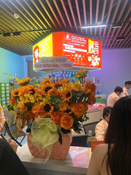 Chúc Mừng Khai Trương CoopXtra Long Bình - Tưng Bừng Ưu Đãi Hấp Dẫn Cùng Beyaki 3 Công ty Beyaki chúc mừng Coopxtra Long Bình khai trương hồng phát. Ảnh: Beyaki