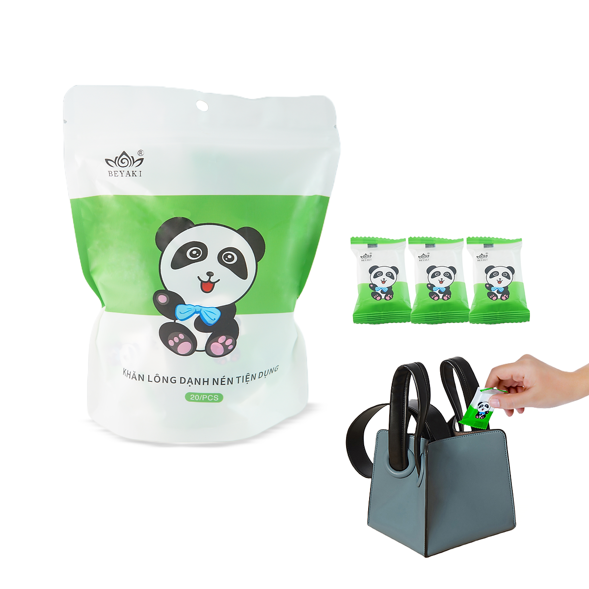 Top 5 Công Dụng Đặc Biệt Của Khăn Ướt Dạng Viên Nén Bạn Chưa Biết 1 Khăn ướt dạng viên nén là món đồ không thể thiếu cho những ai yêu thích sự gọn nhẹ ( Nguồn ảnh: Internet )