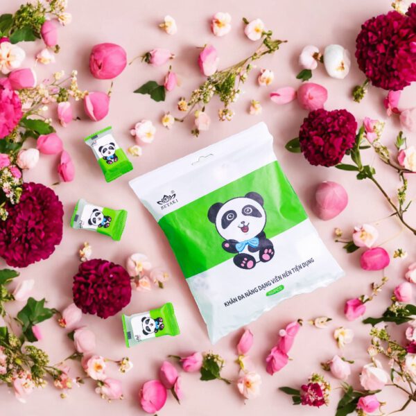 Khăn Nén Đa Năng: Giải Pháp Hoàn Hảo Cho Mọi Hoạt Động Hàng Ngày 2 Khăn nén đa năng cotton tự nhiên. Ảnh: Beyaki