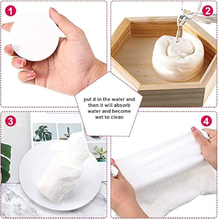 Bất Ngờ Với Công Dụng Đa Năng Của Khăn Ướt Dạng Viên Nén 4 Khăn ướt dạng viên nén dễ dàng sử dụng với những bước đơn giản ( Nguồn ảnh: Internet )