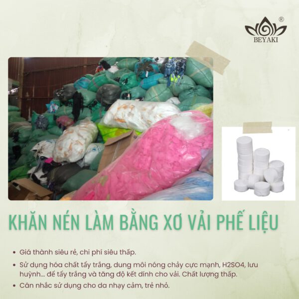 Khăn tắm nén mua ở đâu để đảm bảo chất lượng và an toàn? 3 Tránh khỏi những sản phẩm kém chất lượng là bảo vệ sức khỏe của bạn. Ảnh: Beyaki