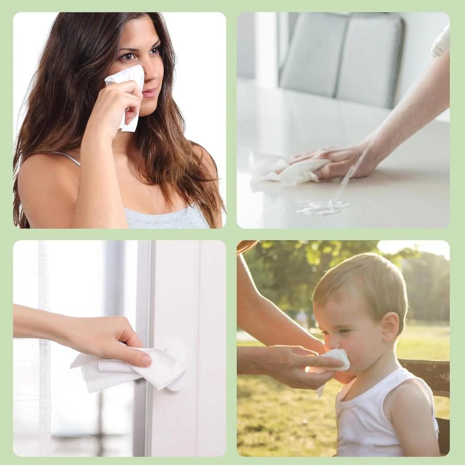 Mua Khăn Tắm Nén Ở Đâu TPHCM? Gợi Ý Địa Điểm Uy Tín Nhất 2 Rất nhiều công dụng cho viên khăn nén sau khi đã xả nén. Ảnh: nguồn trên mạng