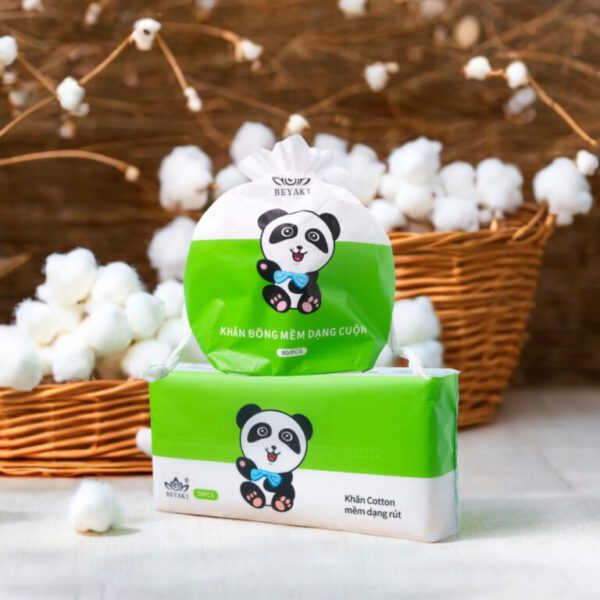 Dòng khăn kháng khuẩn sạch sẽ bằng những sợi vải cotton nguyên chất. Ảnh: Beyaki